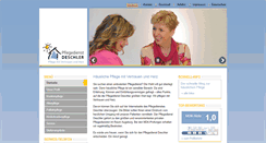 Desktop Screenshot of pflege-augsburg.de